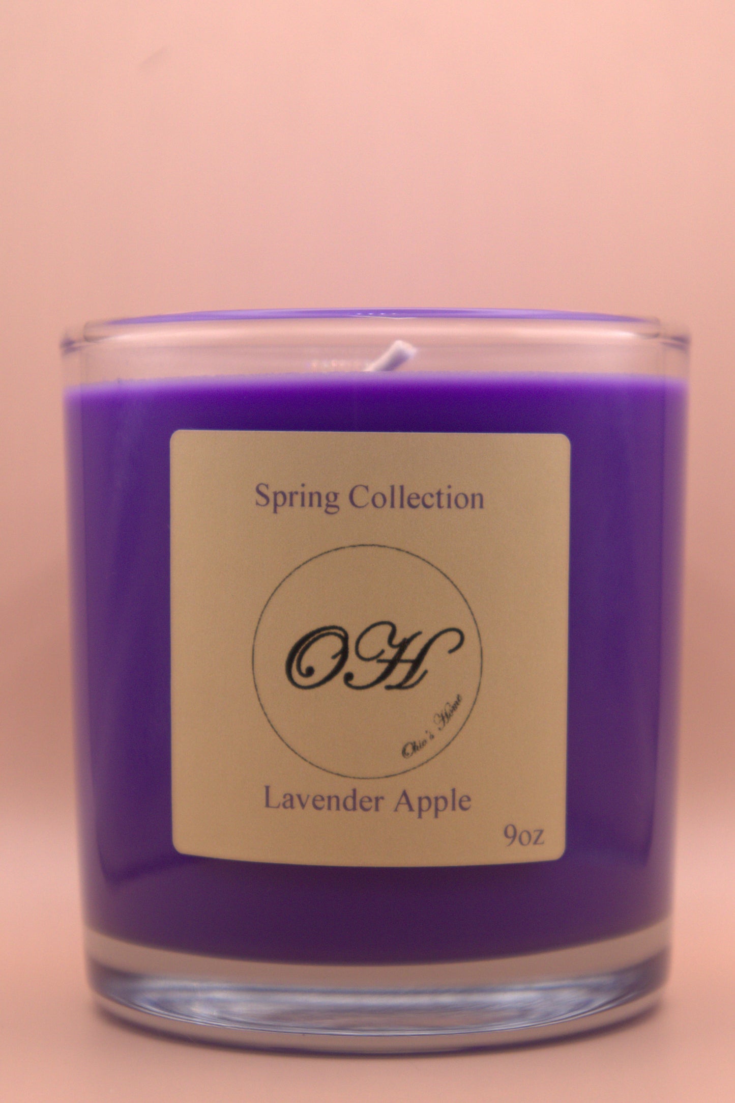 Lavender Apple Single Wick Candle