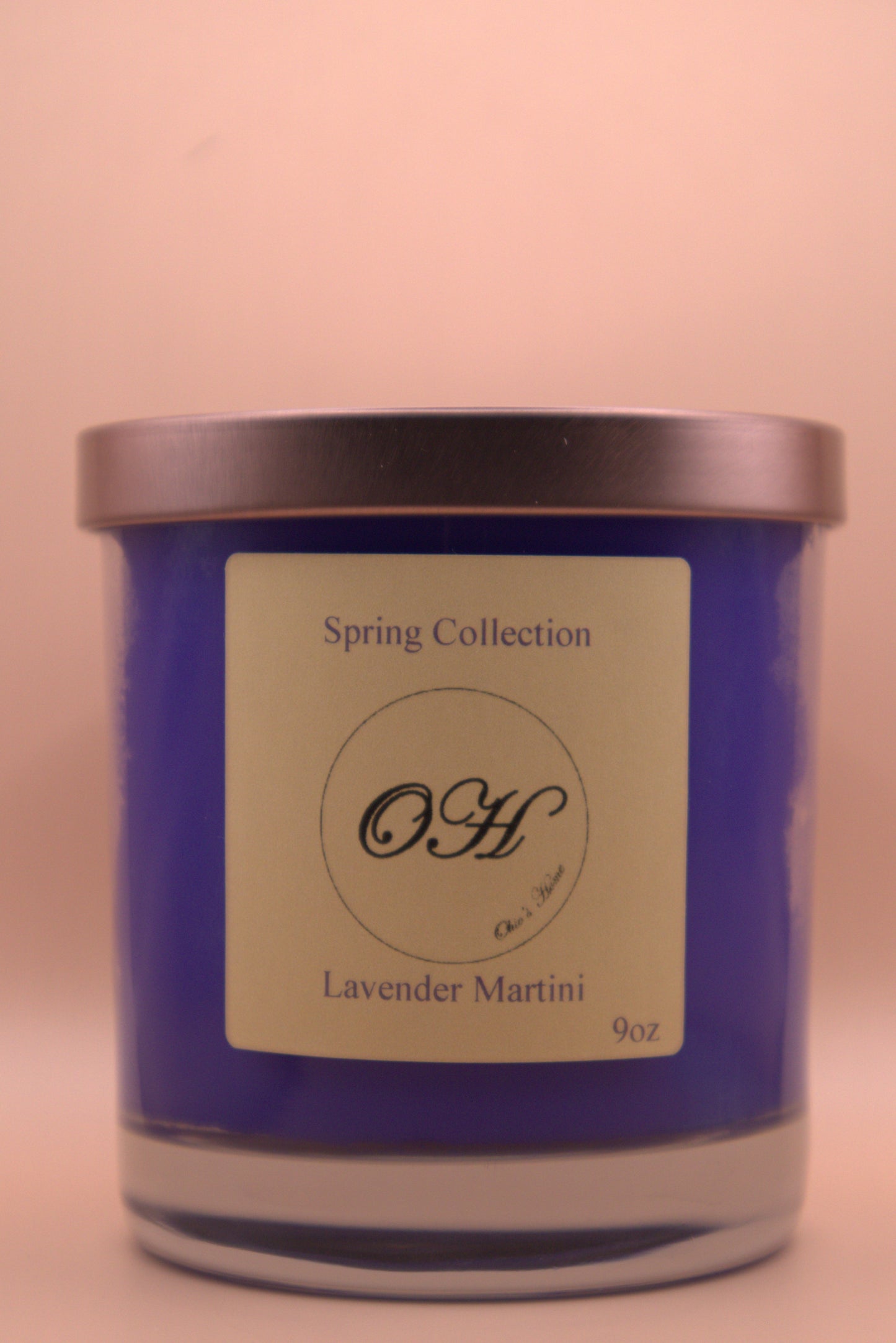 Lavender Martini Single Wick Candle