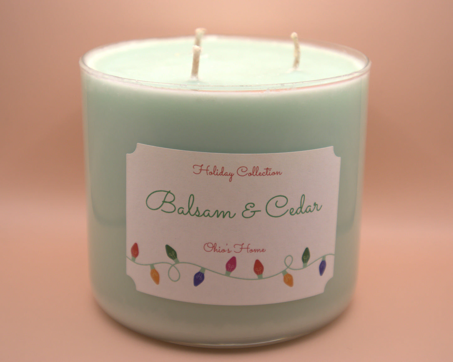 Balsam and Cedar 3 Wick Candle