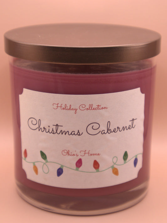 Christmas Cabernet Single Wick Candle