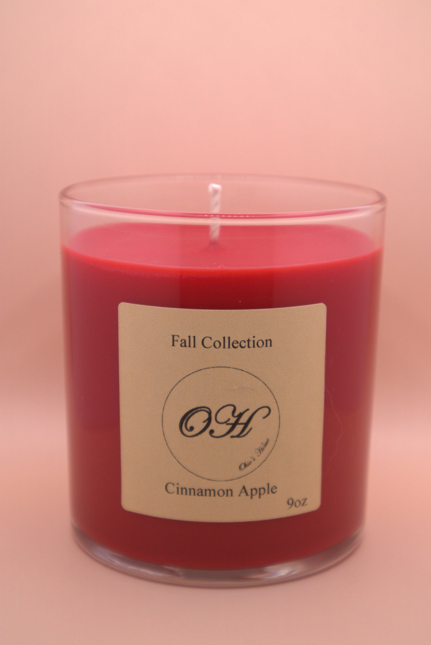 Cinnamon Apple Single Wick Candle