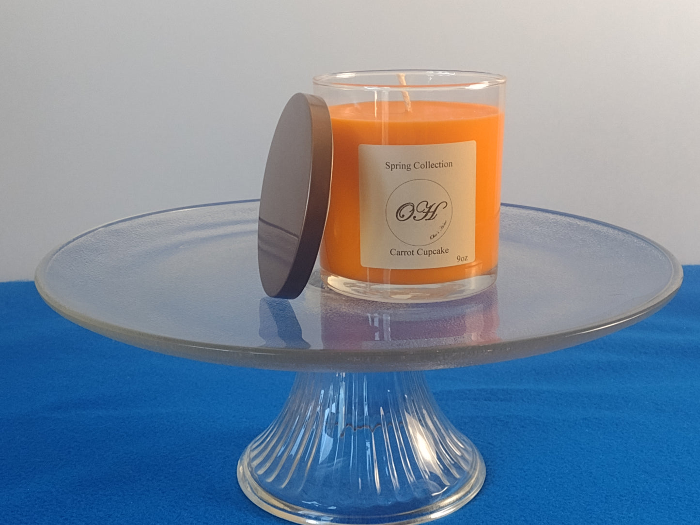 Carrot Cupcake Single Wick Candle