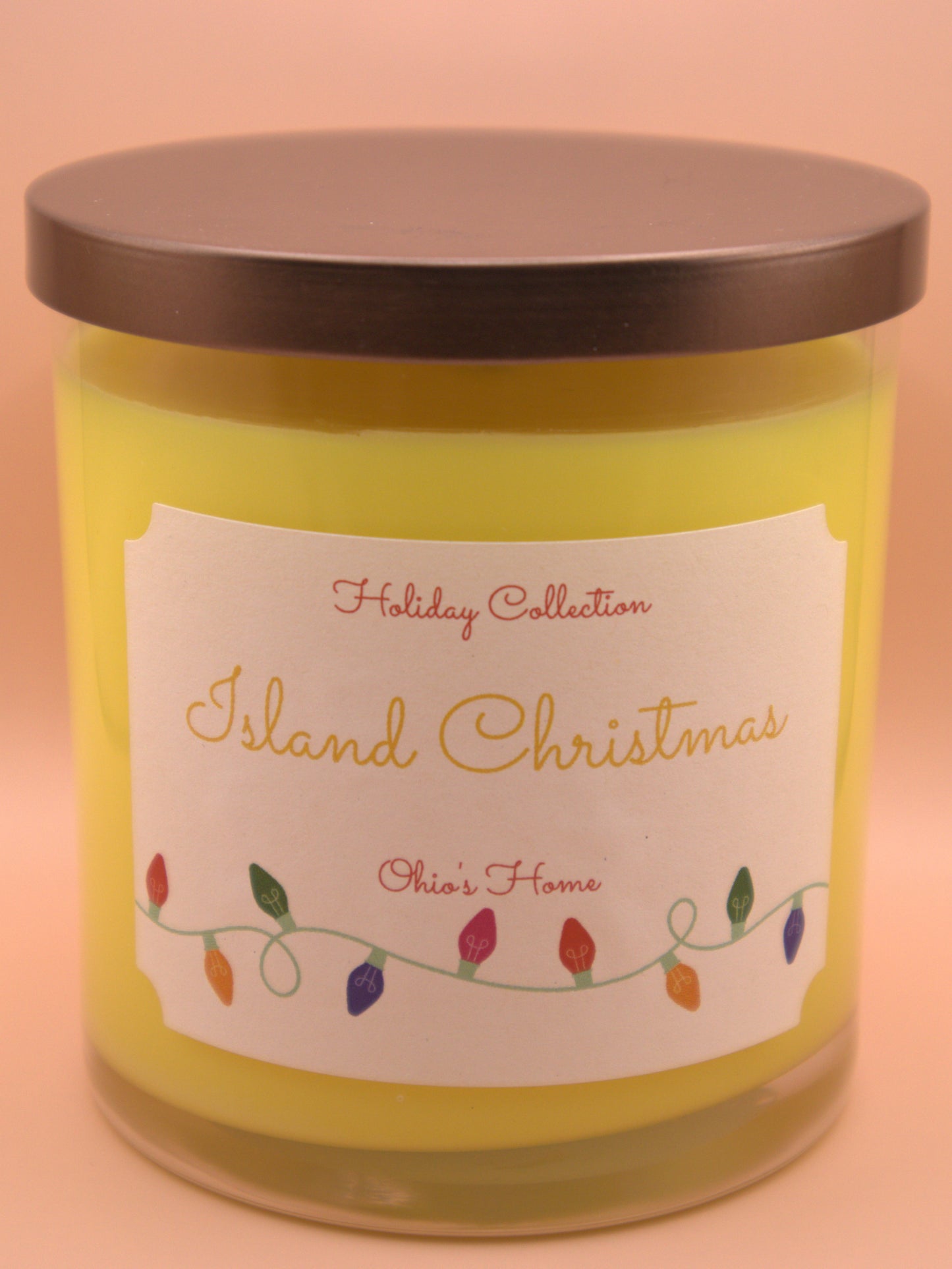 Island Christmas Single Wick Candle