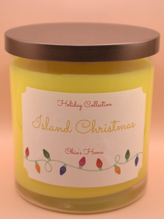 Island Christmas Single Wick Candle