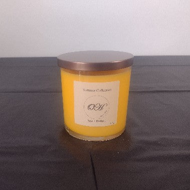 Peach Bellini Single Wick Candle