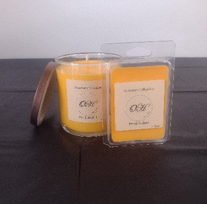 Peach Bellini Single Wick Candle