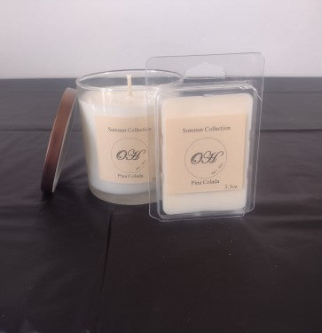 Pina Colada Single Wick Candle