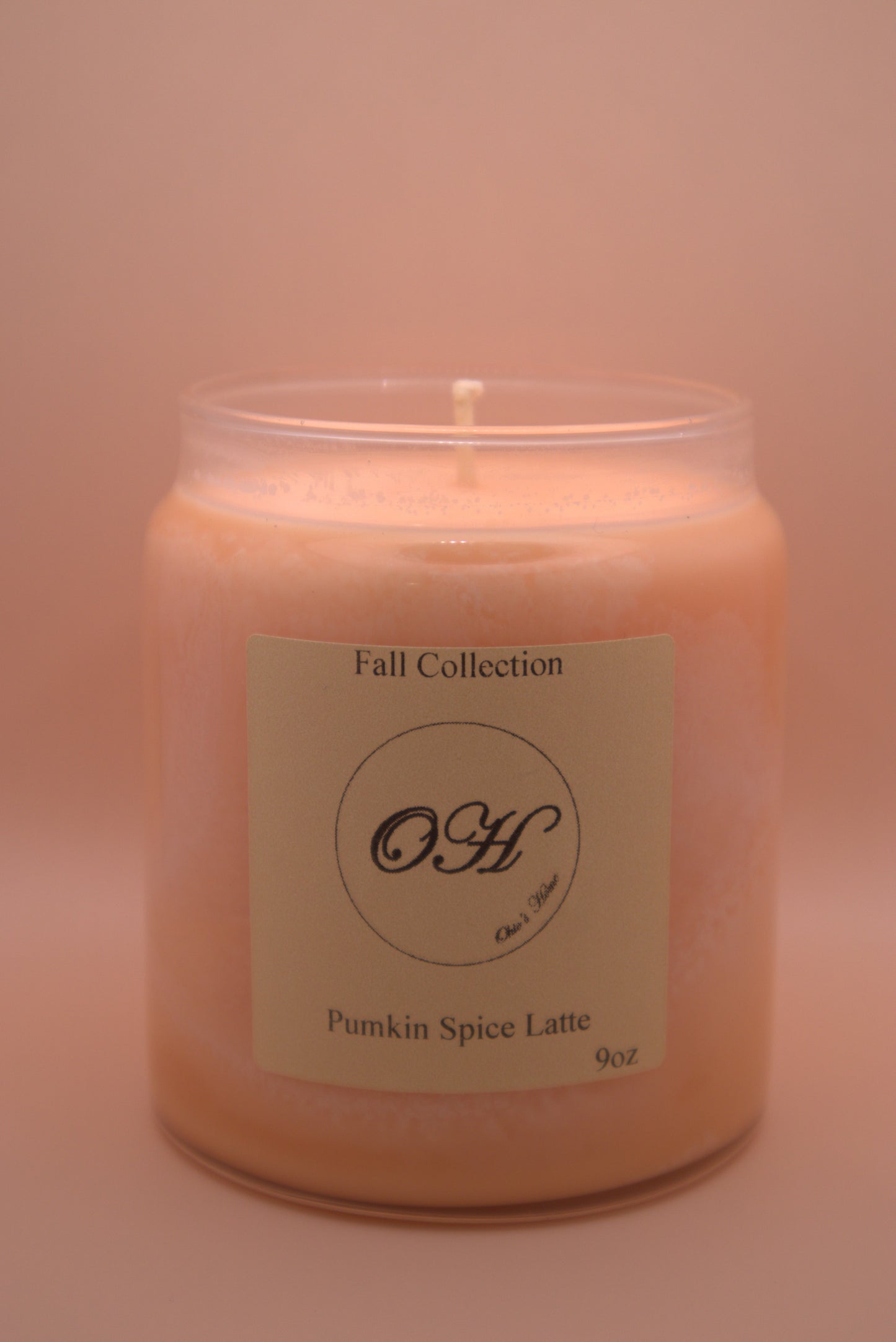 Pumpkin Spice Latte Single Wick Candle