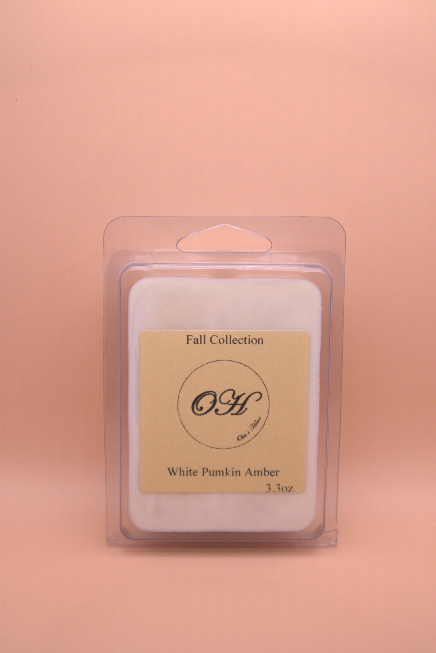 White Pumpkin Amber Wax Melts