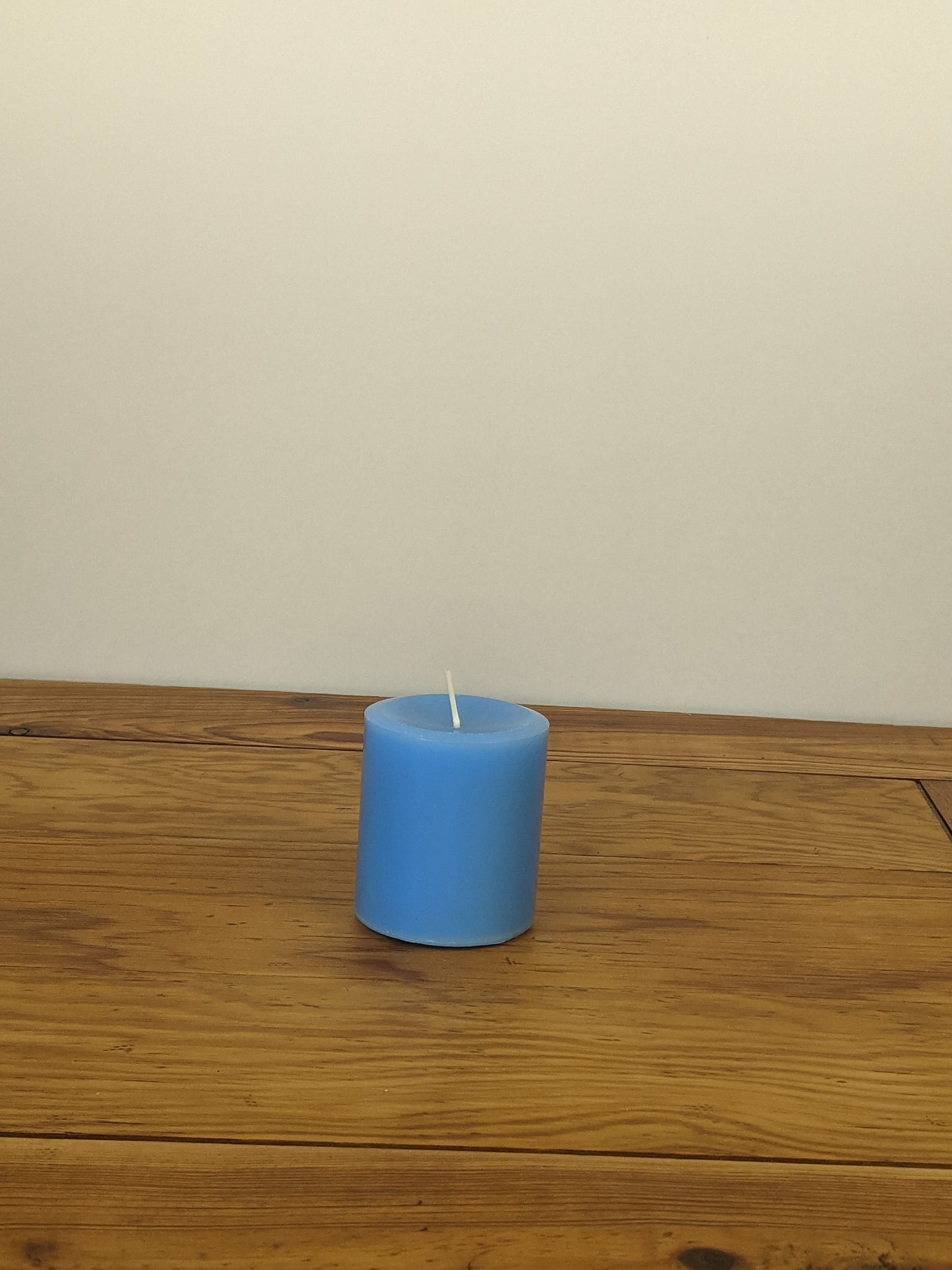 Blue Sage Pillar Candle