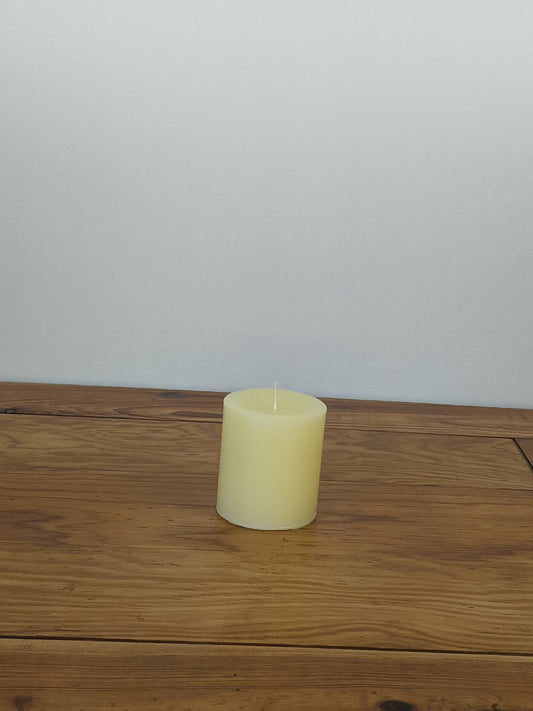 Iced Lemon Biscotti Pillar Candle