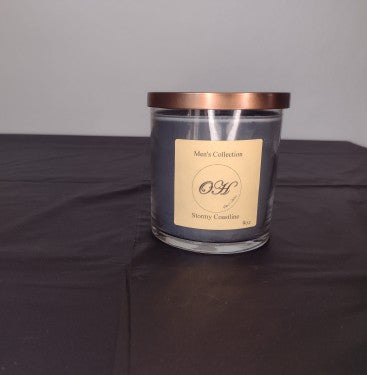 Stormy Coastline Single Wick Candle